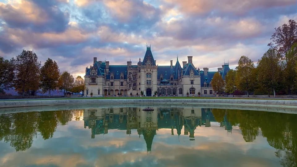 Biltmore Walled Garden plant shop in Asheville, North Carolina