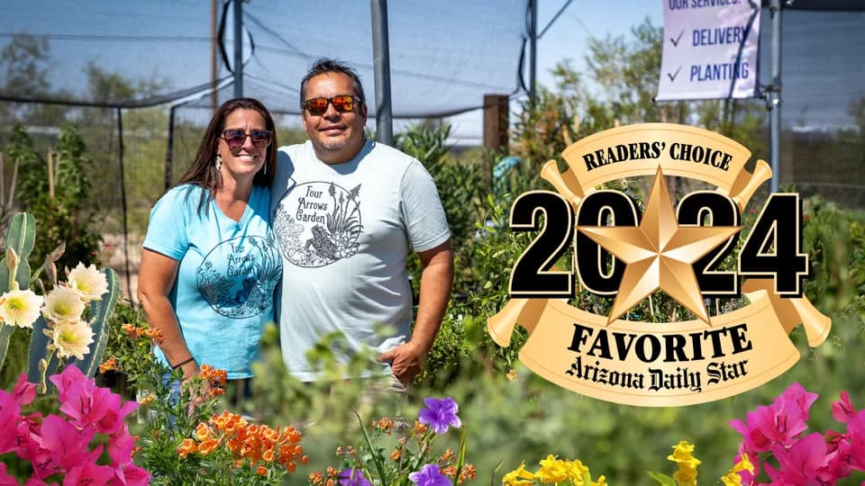 Four Arrows Garden plant shop in Vail, Arizona