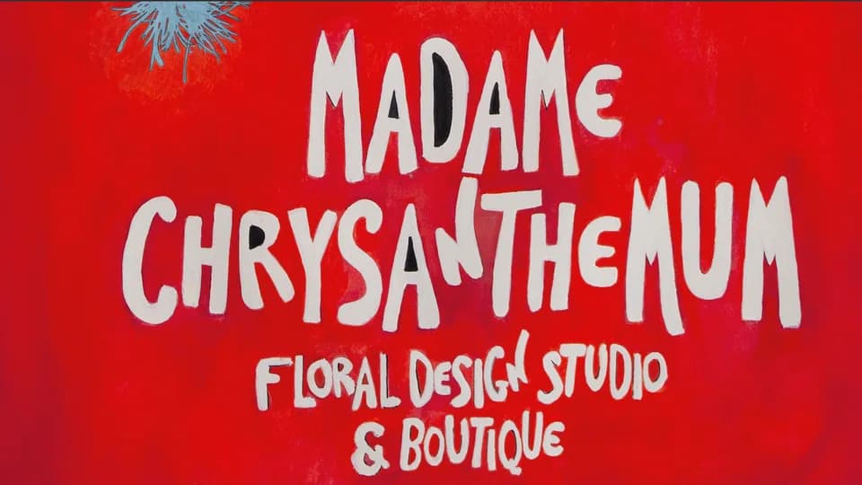 Madame Chrysanthemum plant shop in Savannah, Georgia