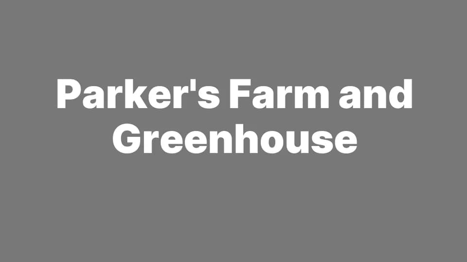 Parker's Farm & Greenhouse plant shop in Edgewood, New Mexico
