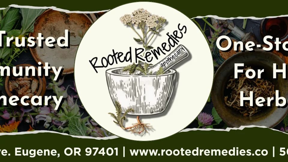 Rooted Remedies - The Community Apothecary plant shop in Eugene, Oregon