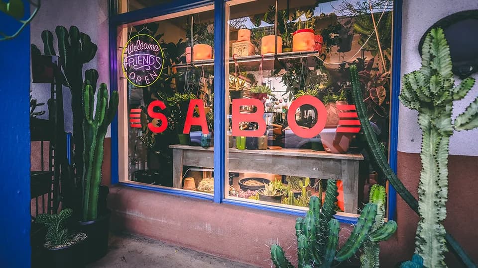 Sage Botanical SABO plant shop in Santa Fe, New Mexico