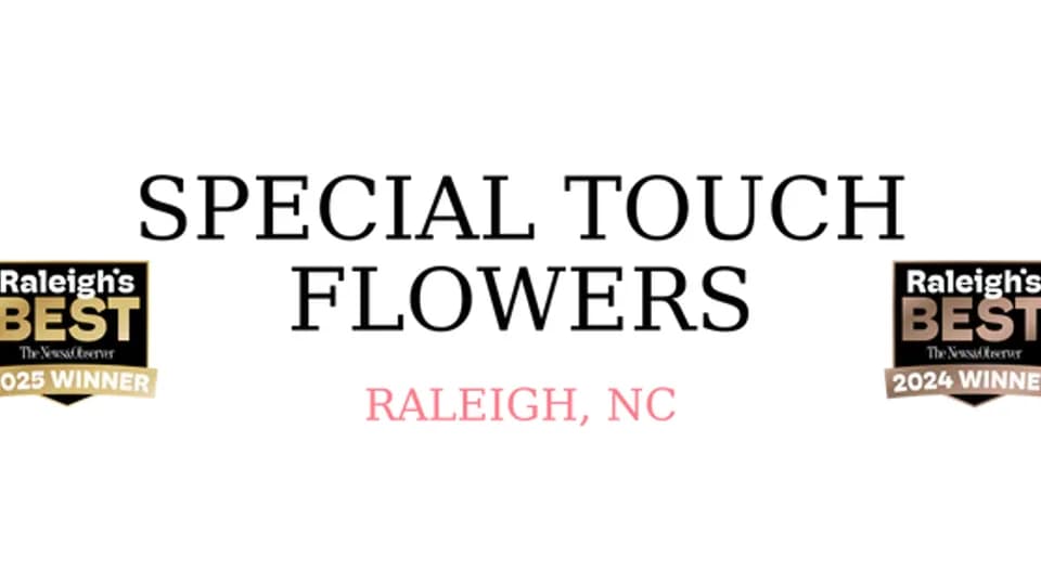 Special Touch Flowers plant shop in Raleigh, North Carolina